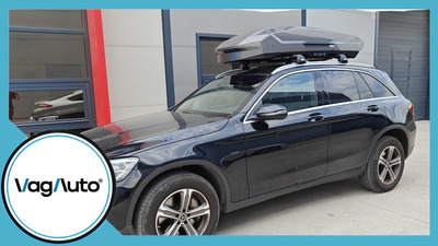 MERCEDES BENZ GLC - montaj bare Thule WingBar Edge și cutie portbagaj Thule Motion 3