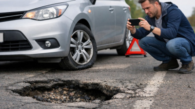 Ai lovit o groapă și ți-ai avariat mașina? Ce trebuie să faci imediat