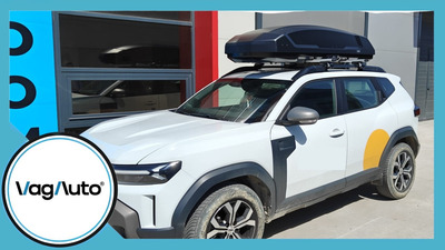 DACIA DUSTER - cu bare longitudinale despartite de plafon - montaj cutie Thule Force 3 si bare Thule