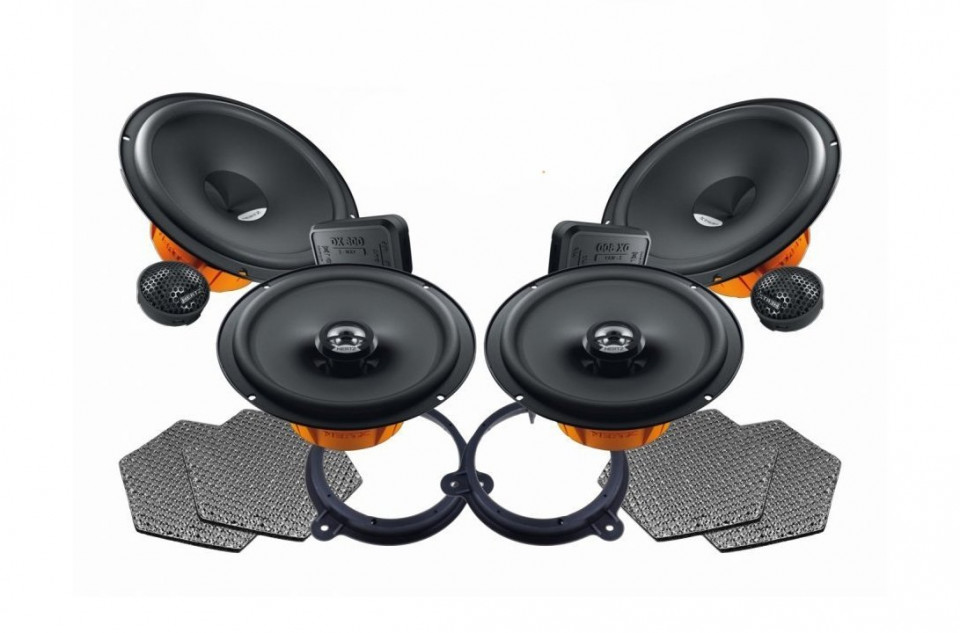 Pachet difuzoare auto Hertz Dieci dedicat Nissan Note (2014 - 2019)