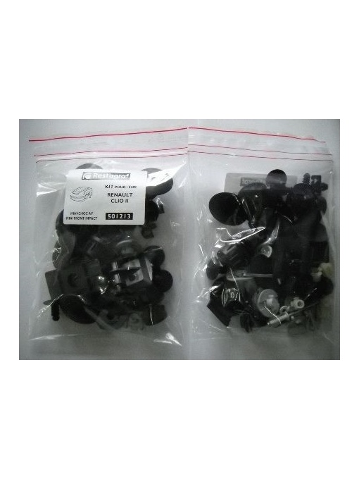 A501216 Sfnbb Set Agrafe Montaj Bara Fata + Aripi Ii Restagraf