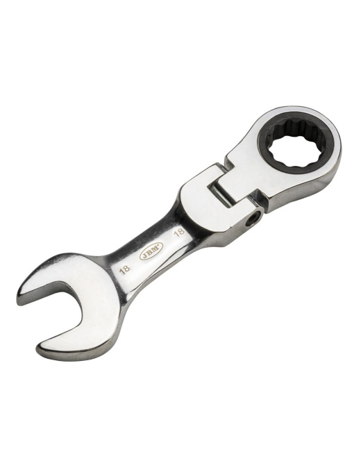 Cheie combinata scurta cu clichet articulat 11 mm
