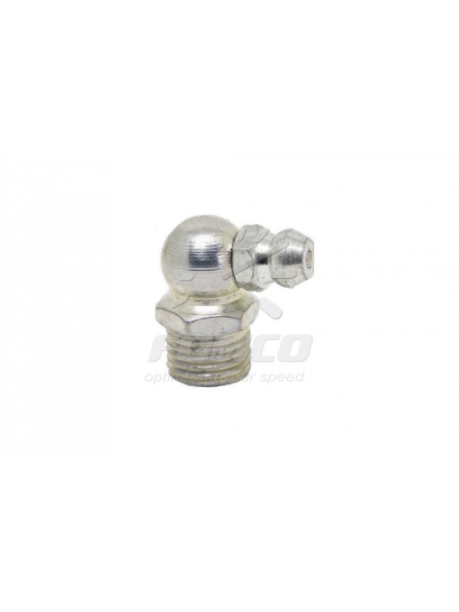 Niplu de gresare M6 cu cap sferic 90 grade