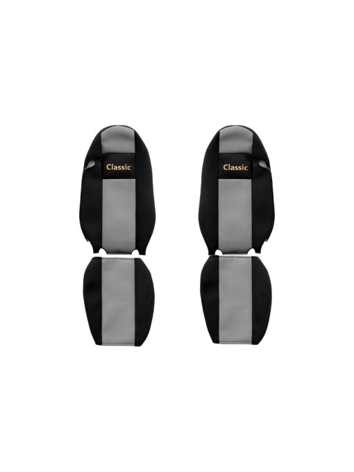 Set huse scaun textil camion compatibile cu Iveco Stralis (01.2002-12.2012)