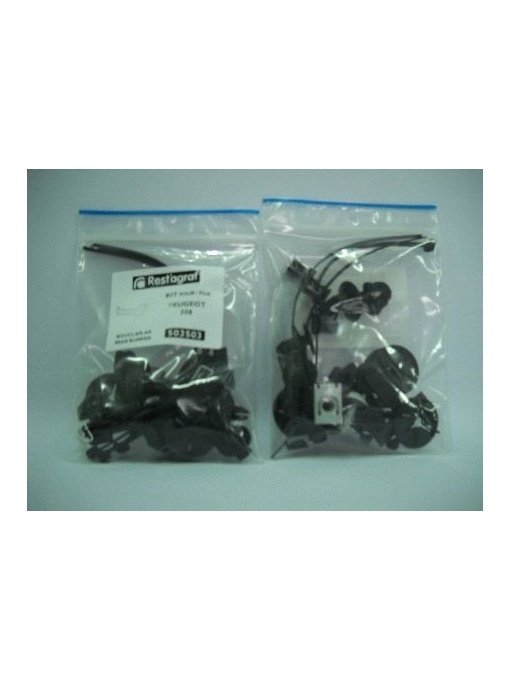 A505210 Sfnbb Set Agrafe Montaj Bara Fata Berlingo 1996-2007 Restagraf