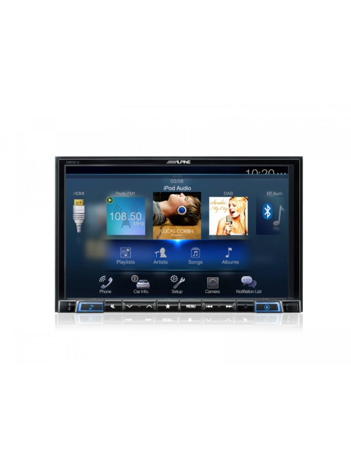 Alpine x801d-u sistem multimedia cu navigaţie si ecran de 8"