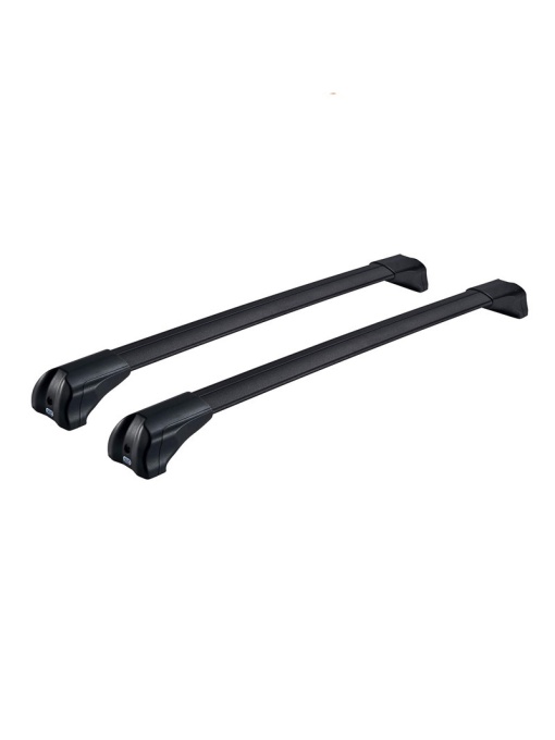 Bare transversale din aluminiu Cruz Airo FUSE Dark pentru Ssangyong Tivoli 5-dr SUV 2015- cu bare longitudinale integrate