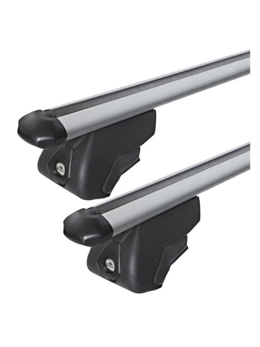 Bare transversale Green Valley Easy One SW Aluminiu pentru Toyota Kluger Grande 2000-2007 cu bare longitudinale