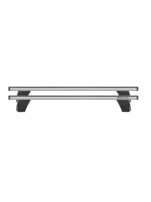 Bare transversale Menabo Delta Silver pentru Peugeot Partner II, model 2008-2018, cu puncte fixe