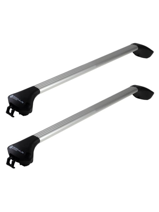 Bare transversale Modula Oval Bar Chiuso gri, compatibile cu BMW Serie 2 (F46) Gran Tourer 2015+ cu bare longitudinale integrate
