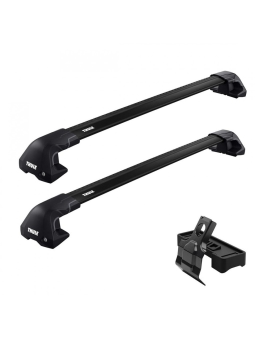 Bare transversale Thule WingBar Edge Clamp Black dedicate pentru Ford Focus III, 5 usi, model 2014-2018 cu plafon normal