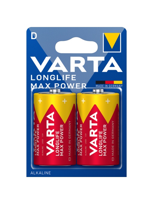 Baterie Varta LongLife Max Power D - LR20 - 2 buc