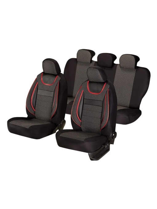 Set huse scaun Dynamic Negru - Umbrella