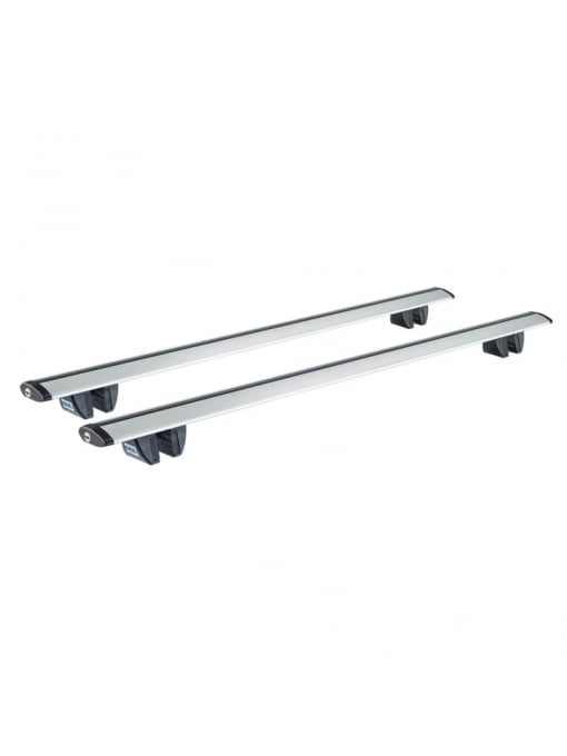 Bare transversale din aluminiu Cruz Airo R pentru Ssangyong Kyron 2005-2014 cu bare longitudinale