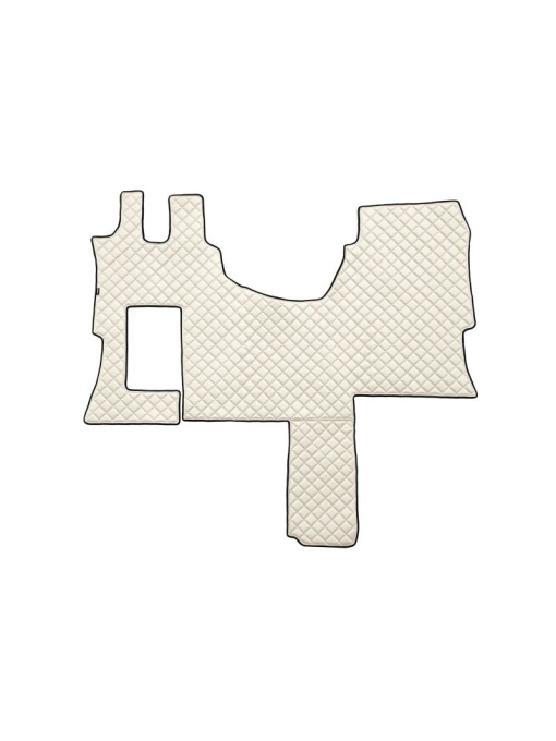Covoras camion F-Core, Piele-ECO, pentru MERCEDES ACTROS MP4 / MP5, cabina SOLO STAR, Bej