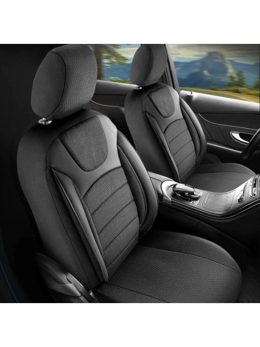 Duster II (2018-2024) - Set Huse scaune Prestige - realizate special pentru Duster