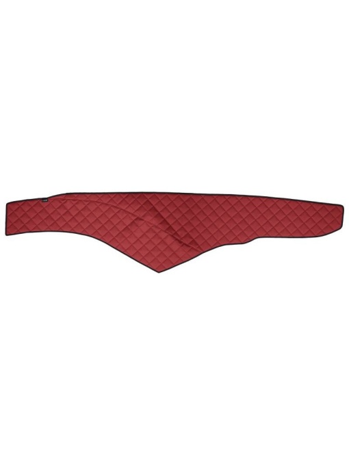 Husa bord camion F-Core, Piele-ECO, pentru MERCEDES ACTROS MP4 / MP5, Rosu