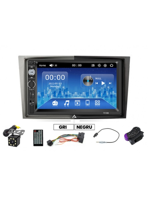[KIT] MP5 Player pentru OPEL, WinCE, Bluetooth, USB, CardSD, Camera Marsarier, Auxiliar, Mirrorlink, Touchscreen, - AD-BGP7010B,AD-BGROP0022DIN