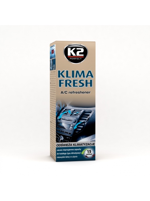 KLIMA FRESH 150 ml. - Spray curăţat şi dezinfectat aer condiţionat