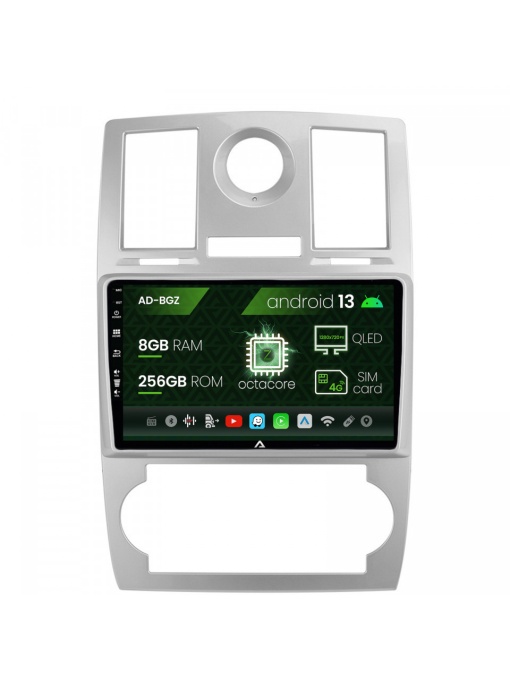 Navigatie Chrysler 300C (2004-2011), Android 13, Z-Octacore , 8GB RAM , 256GB ROM, 9 Inch - AD-BGZ9008,AD-BGRKIT421