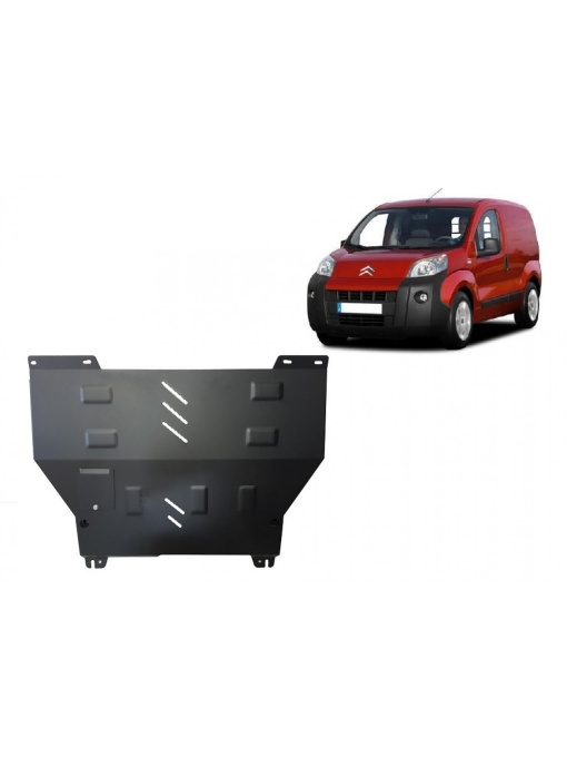 Kit 4 Bavettes (Garde-Boue) Pour Citroën Nemo (2008-2017) - Caoutchouc Souple, Protection Carrosserie - 2