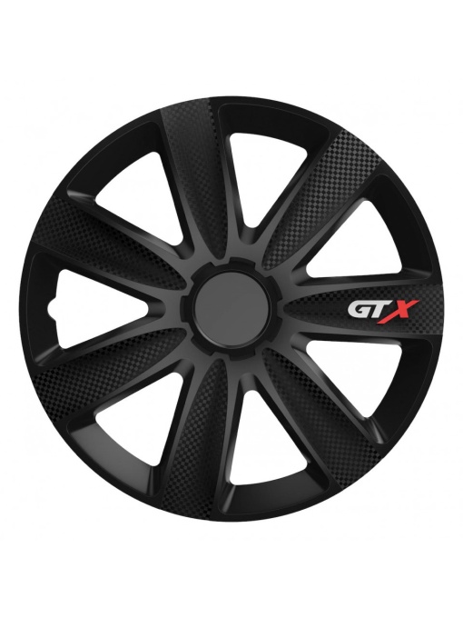 Set 4 capace roti model GTX 14" - CARBON & BLACK