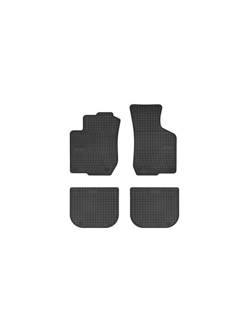 Set 4 covorase auto MAMMOOTH, Cauciuc, pentru AUDI A3 1996-2003 LIFTBACK, Negru