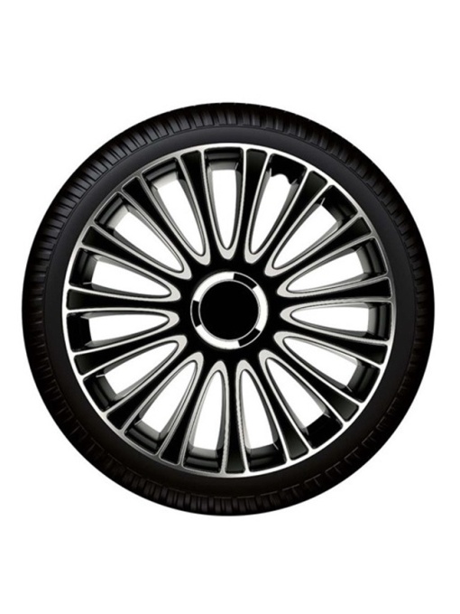 Set capace roti Petex 14" LeMans Pro, negru cu gri, calitate premium