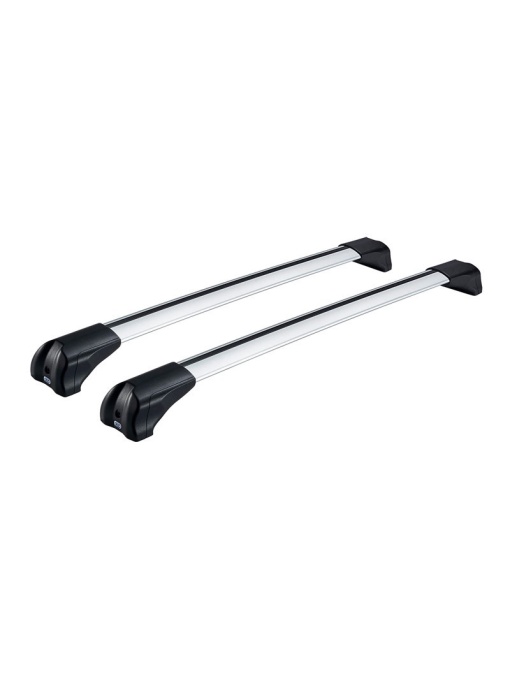 Bare transversale din aluminiu Cruz Airo Fuse Gri pentru Audi A3 (8VA) Sportback 2013+ cu bare longitudinale integrate