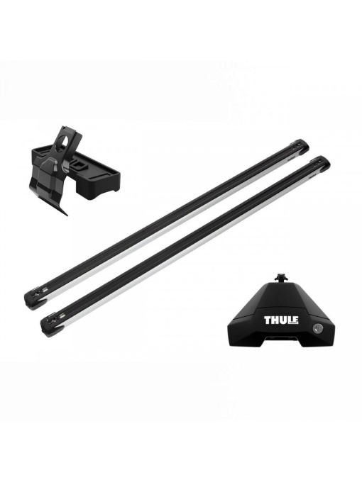 Bare transversale Thule Evo Clamp Slidebar dedicate pentru Ford Focus III, 5 usi, model 2014-2018 cu plafon normal