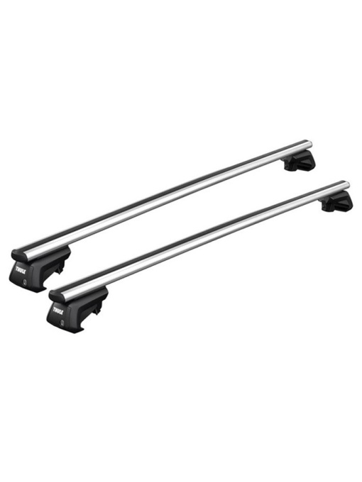 Bare transversale Thule SmartRack XT aluminiu compatibile cu Suzuki Baleno 1995-1998 cu bare longitudinale inaltate