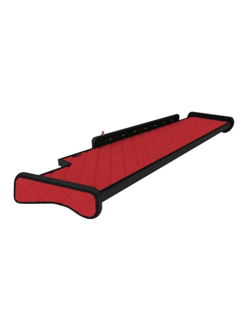 Masa bord, F-CORE, model lung, cu led, pentru MAN TGX, 2007+, Rosu