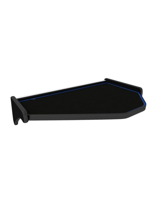 Masa bord, F-CORE, pentru RENAULT PREMIUM 2, fara spatiu in bord, 2005+, Negru/ Albastru