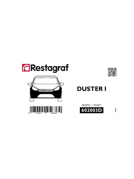 SET AGRAFE MONTAJ BARA FATA DUSTER I