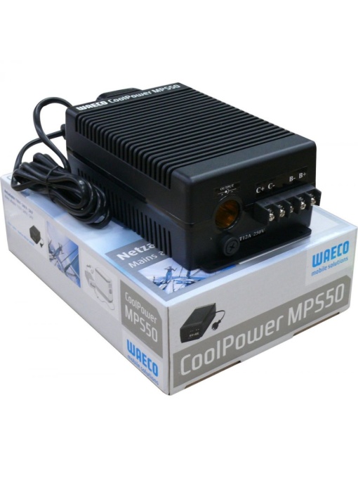 Transformator Waeco MPS-50 pentru conectarea echipamentelor de 12 / 24 volți la 110 până la 240 V
