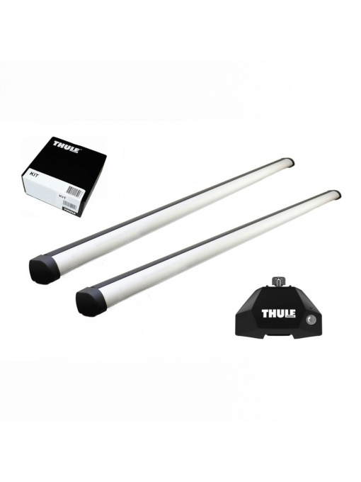 Bare transversale Thule Evo Fixpoint Profesional dedicate pentru Volkswagen T6 Transporter, model 2015+ cu puncte fixe