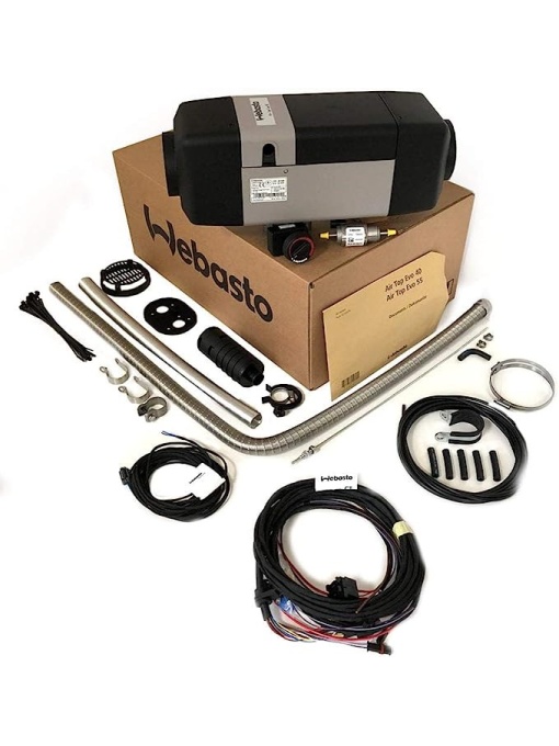 Incalzitor Webasto Air Top Evo 40 D 12V cu kit de montaj și comanda tip buton incluse