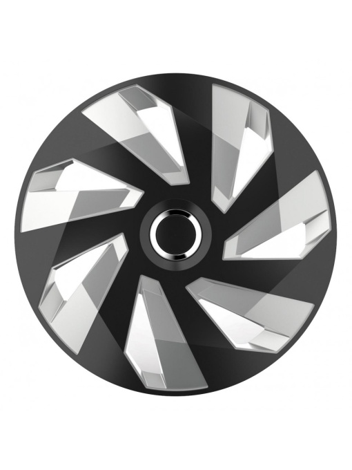 Set 4 capace roti model VECTOR RC 16" - SILVER & BLACK