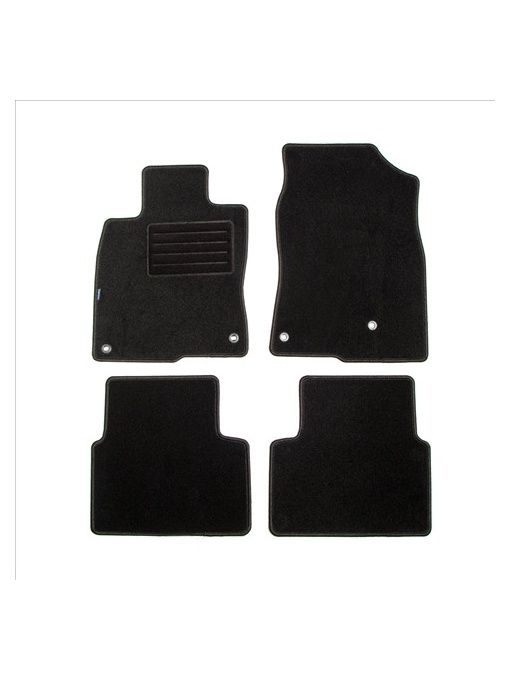 Set covorase auto tip mocheta PETEX, model REX, culoare grafit, pentru Honda Civic IX FK, FC, 03.2017-