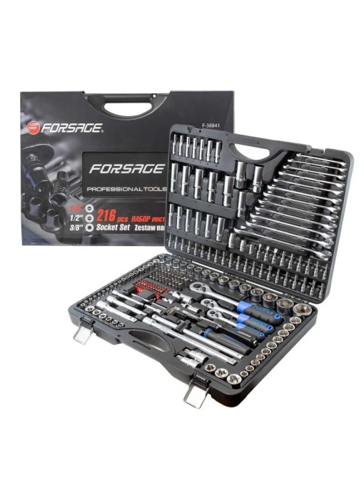 Trusa de scule profesionala XXL Forsage - 216 Piese