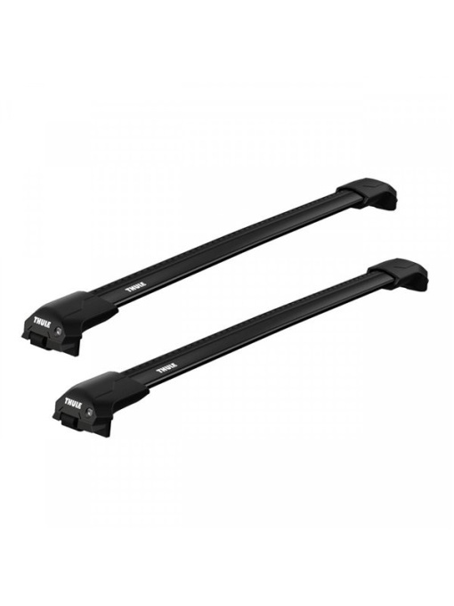 Bare transversale Thule WingBar Raised Edge Black dedicate pentru Hyundai ix25 / Creta / Cantus 2014-2018 cu bare longitudinale inaltate