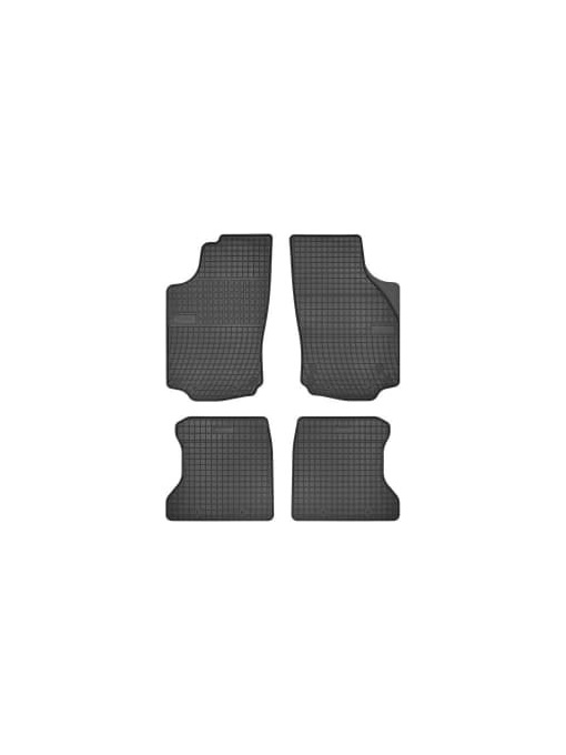 Set 4 covorase auto MAMMOOTH, Cauciuc, pentru OPEL CORSA C 2000-2009 LIFTBACK, Negru