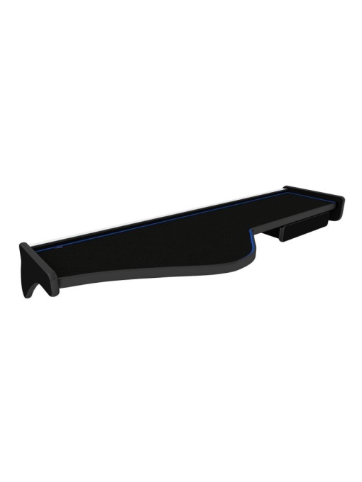 Masa bord F-CORE Dubla cu Sertar pentru VOLVO FH, FH 16, FM, Gri/Albastru