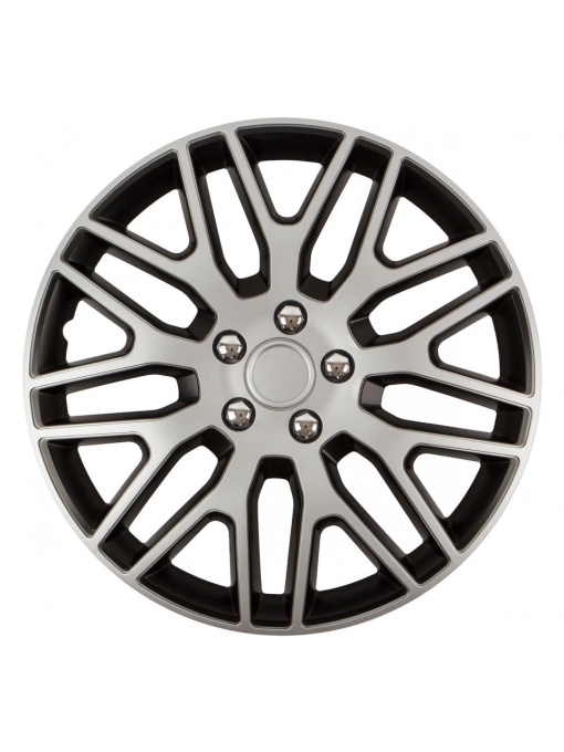 Set 4 capace roti model DAKAR 17" - SILVER & BLACK