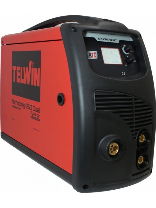 Aparat de sudura TELWIN tip MIG-MAG TECHNOMIG 260 DUAL SYNERGIC