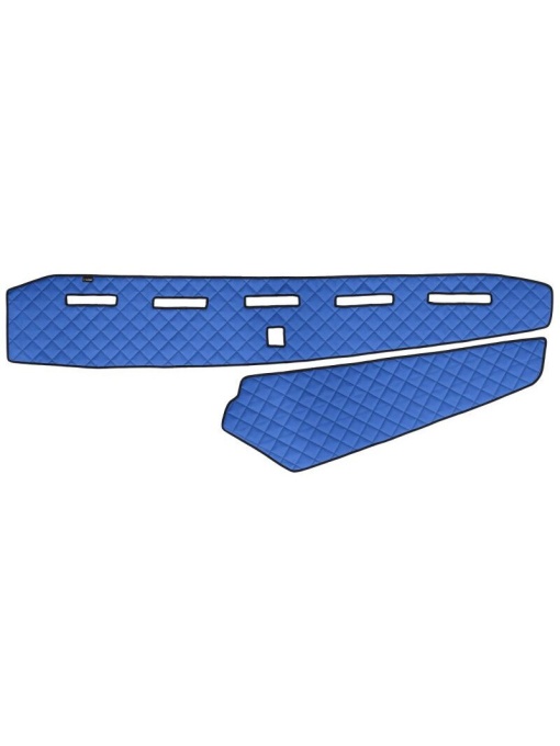 Husa bord camion F-Core, Piele-ECO, pentru VOLVO FH 16 II, Albastru