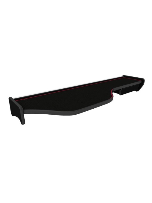Masa bord, F-CORE, model lung, cu sertar, pentru DAF XF 95, 2002-2006, Negru/ Rosu