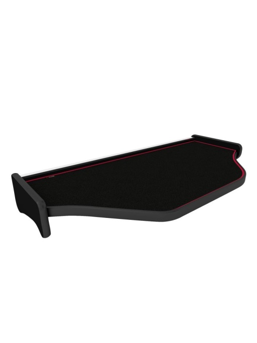 Masa bord, F-CORE, pentru DAF XF 95 , 2002-2006, Negru/ Rosu