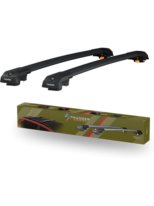 Set bare transversale portbagaj de tip Wingbar, TRX1-88-92, Culoare argintie, dedicate pentru VOLKSWAGEN T-CROSS (C11) 2019-2024