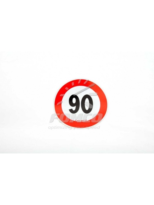 Indicator auto reflectorizant limitare viteză 90km